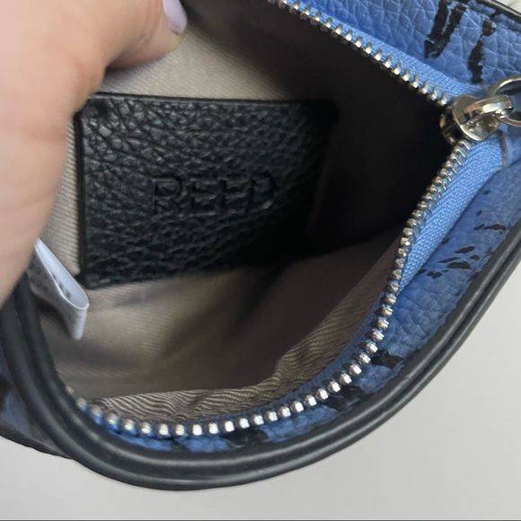 NWOT Reed Krakoff French Blue Viper Small Zipper Change Wallet - Picture 5 of 7